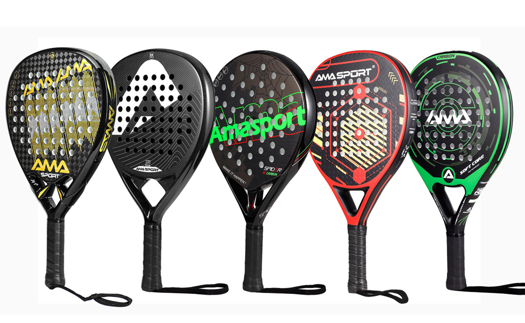 공장 가격 Padel 패들 테니스 라켓 탄소 섬유 팝 테니스 패들 패들볼 라켓 3K,12K,18K, 전체 탄소