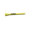 AIEA 로고 골프 티가 있는 고품질 맞춤형 83mm 대나무 노란색 색상