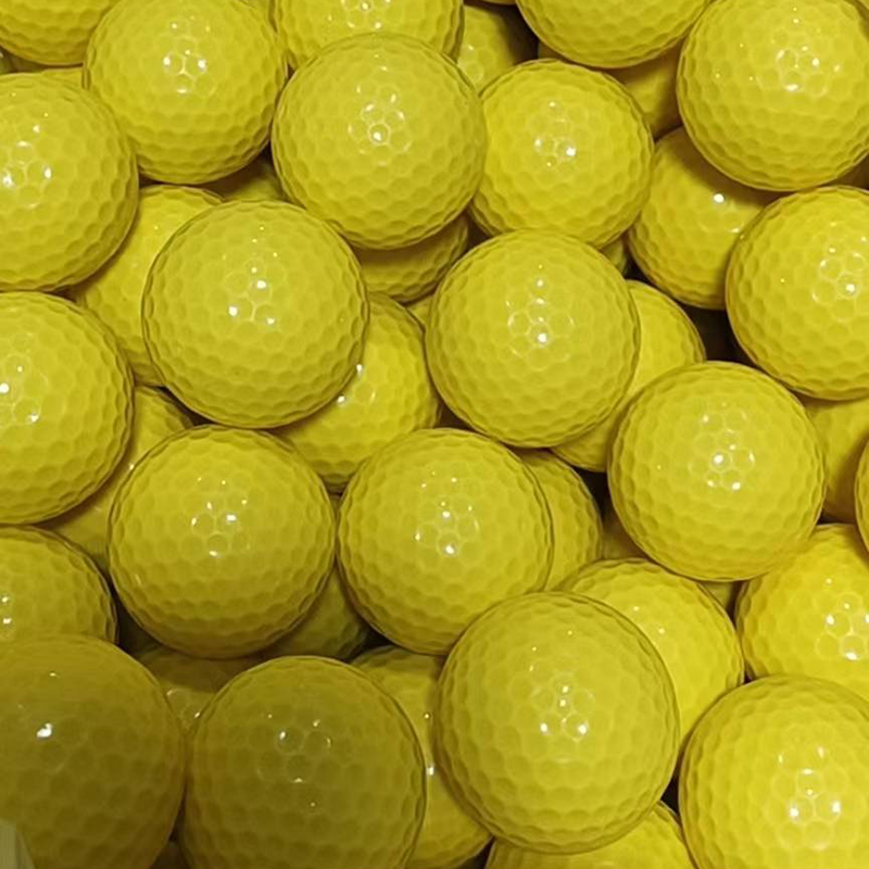 연습용 노란색 색상 맞춤형 로고를 위한 공장 가격 2층 골프 연습장 공