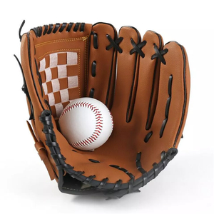 뜨거운 판매 편안한 왼쪽 오른손 합성 소재 PU 소프트볼 및 야구 글러브 