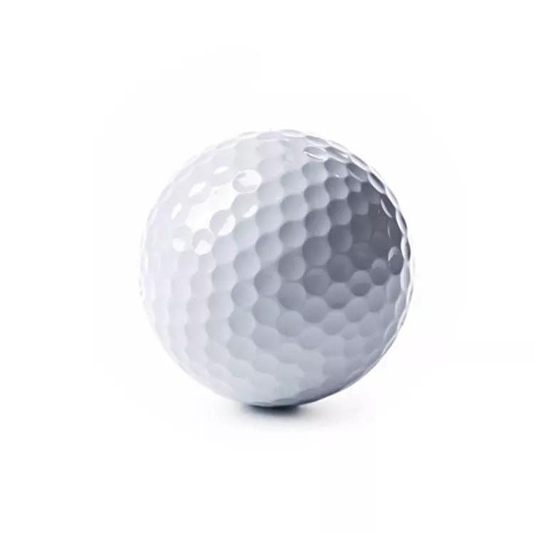 고품질 주문 로고 백색 색깔 3개 조각 Surlyn 훈련 골프 공 